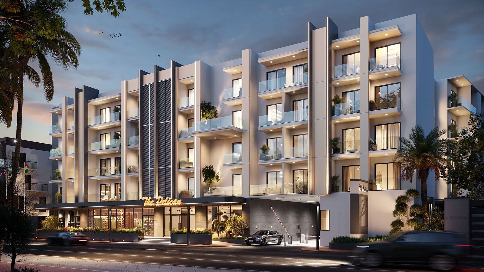 Facade image of The Pelican Hotel, Accra.